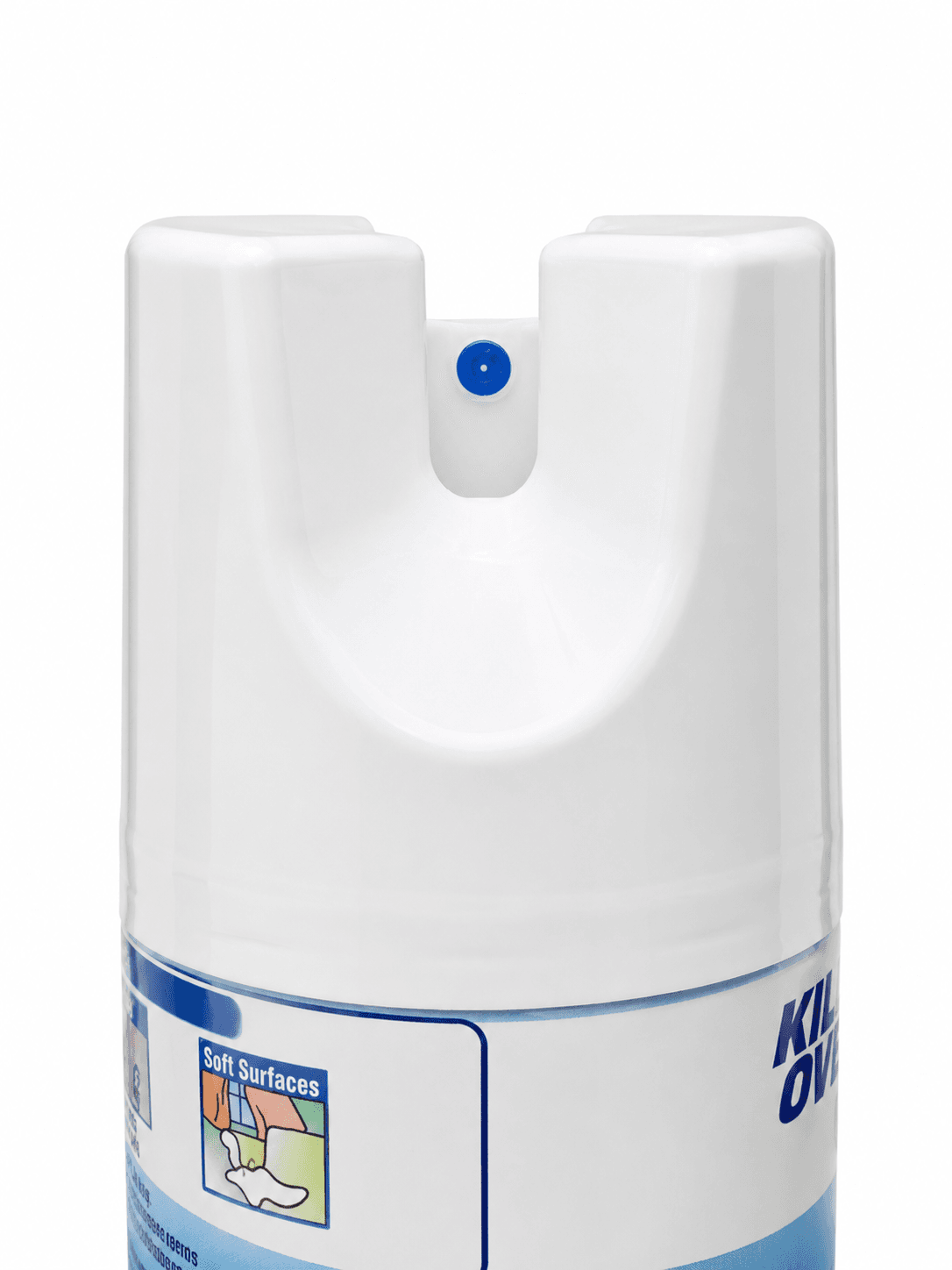 Lysol Disinfectant Spray 19 oz showing front of spray cap.