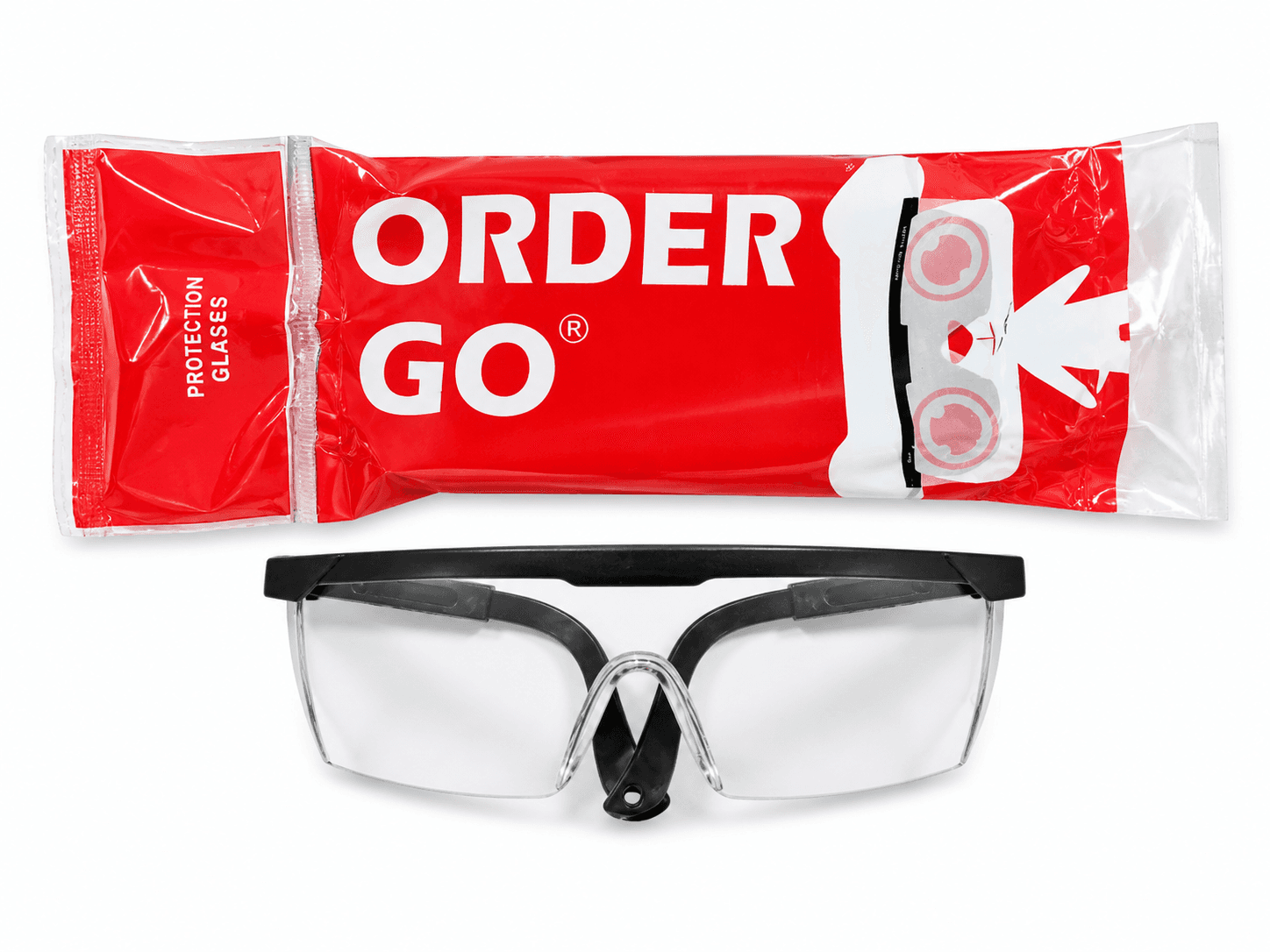 1 Pair Safety Glasses for Back to Work Safety Kit.