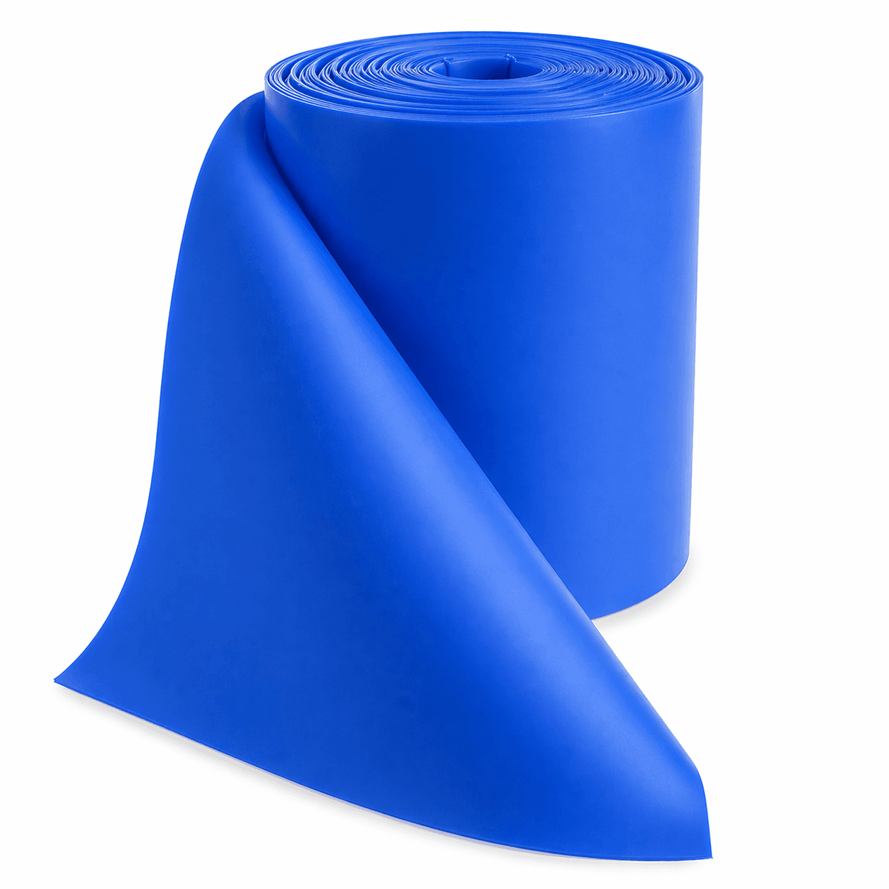Blue Thera Band heavy resistance 12 cm wide 0.65 mm 48 m 52 yards.