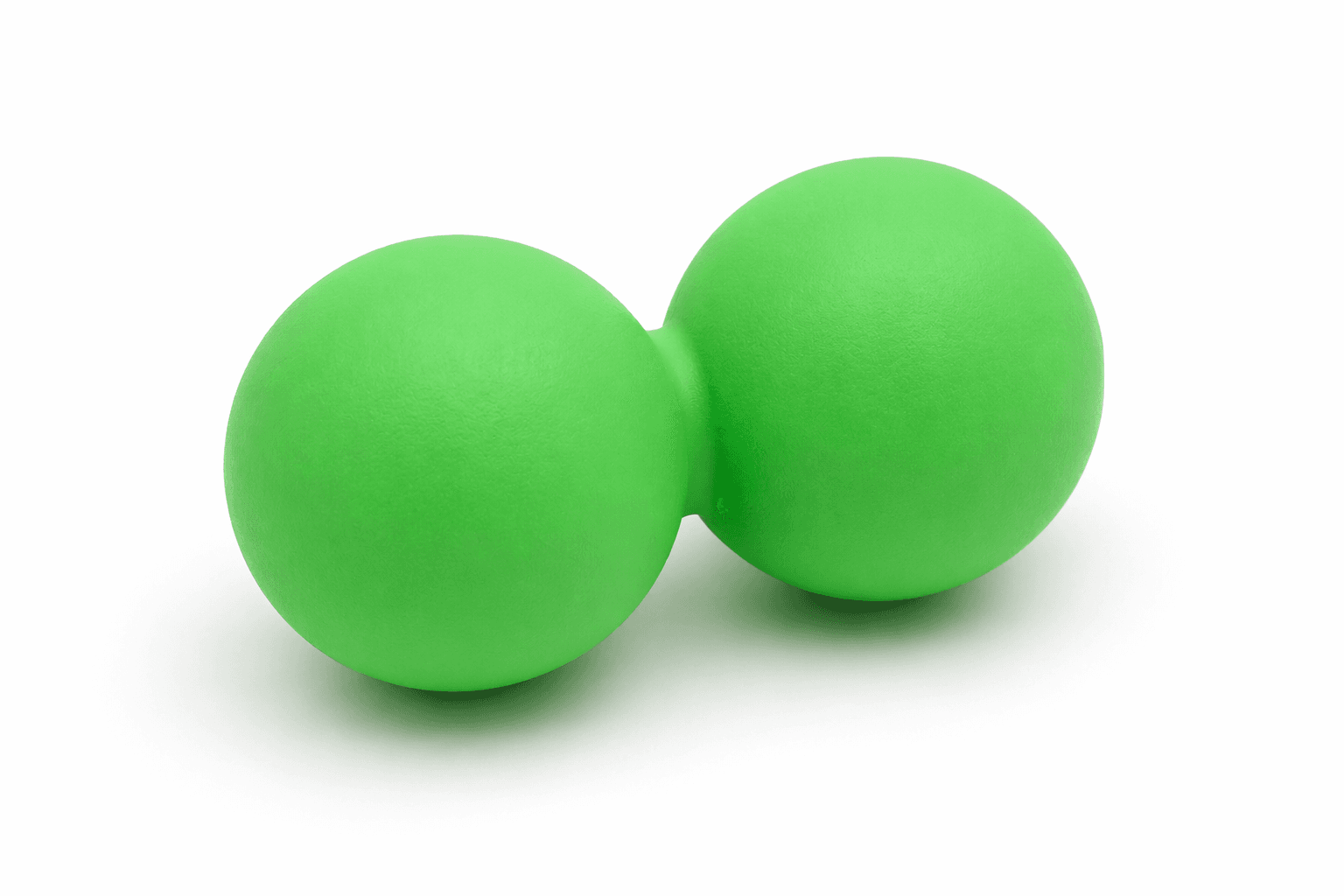 Green Peanut Massage Ball 64 mm x 128 mm.