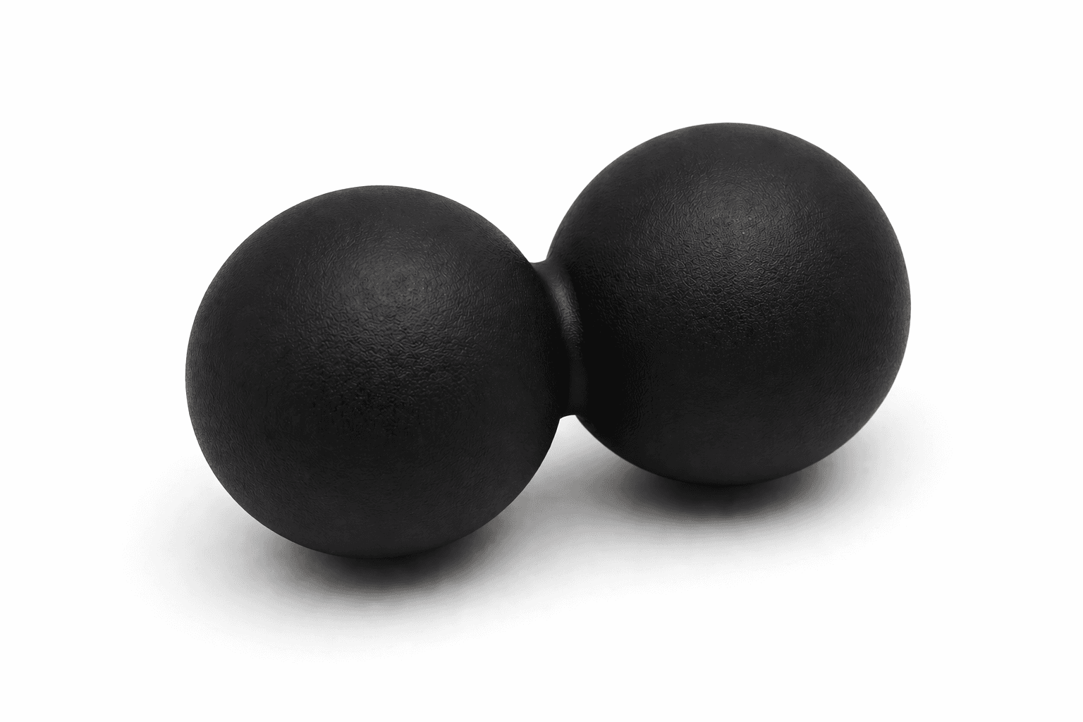 Black Peanut Massage Ball 64 mm x 128 mm.
