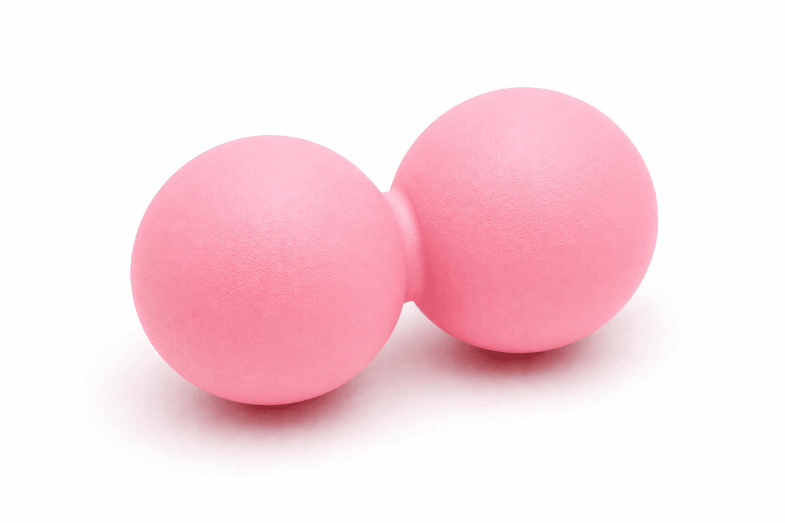 Light Pink Peanut Massage Ball 64 mm x 128 mm.