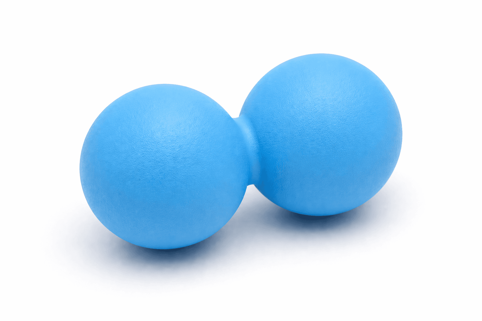 Sky Blue Peanut Massage Ball 64 mm x 128 mm.
