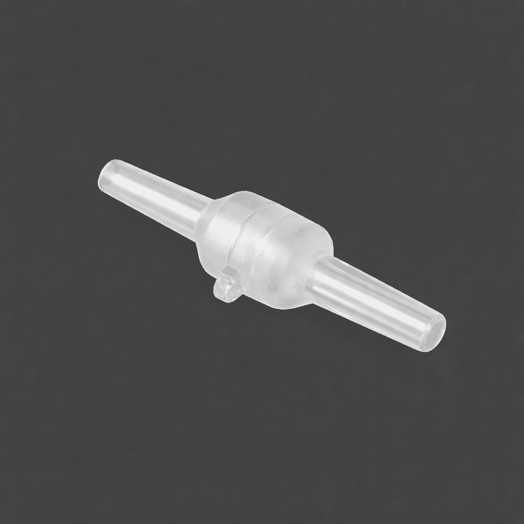 Oxygen tubing connector and accessory.