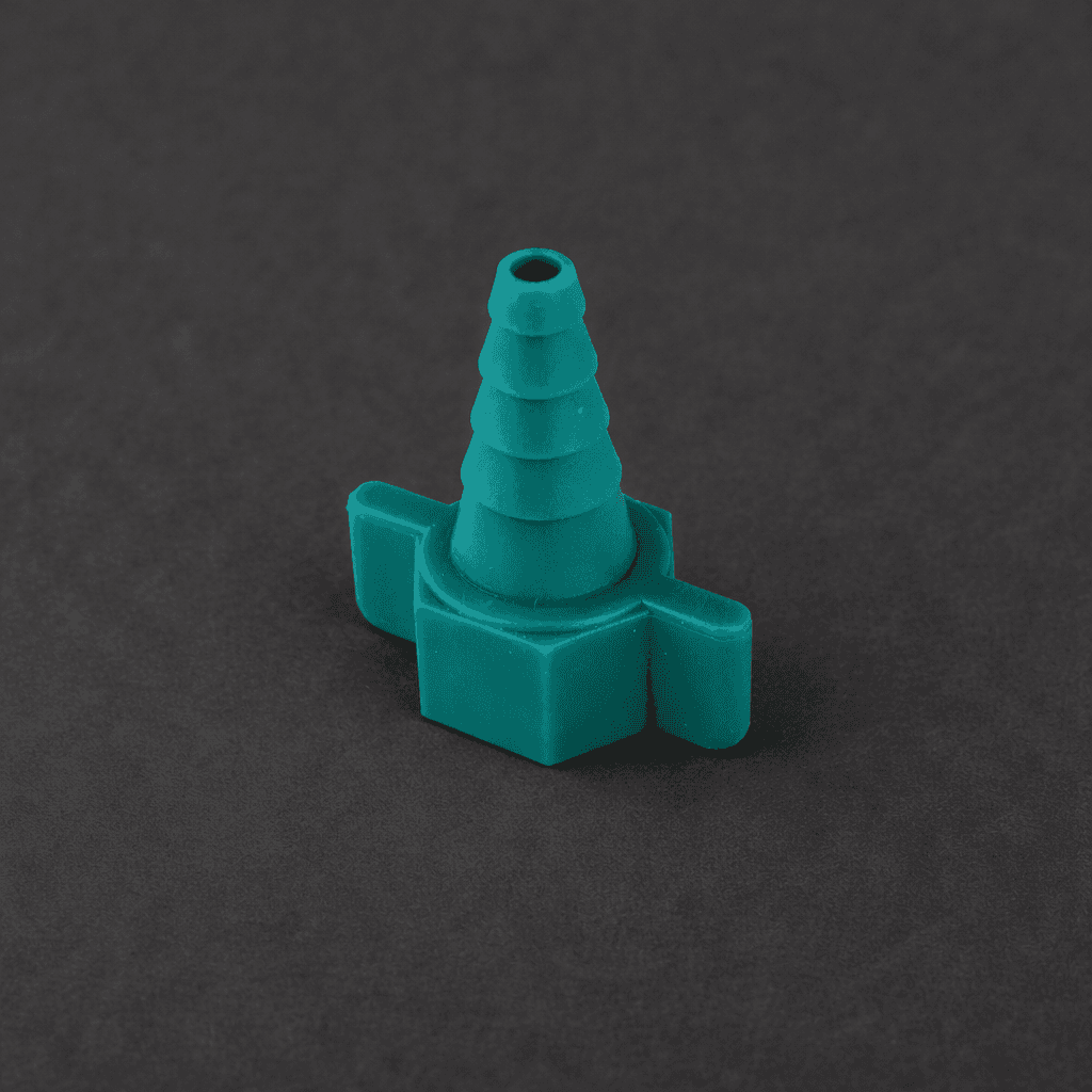 Oxygen tubing connector and accessory.
