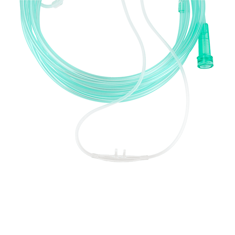 Nasal Oxygen Cannula Super Soft-Touch Cushion Tip.