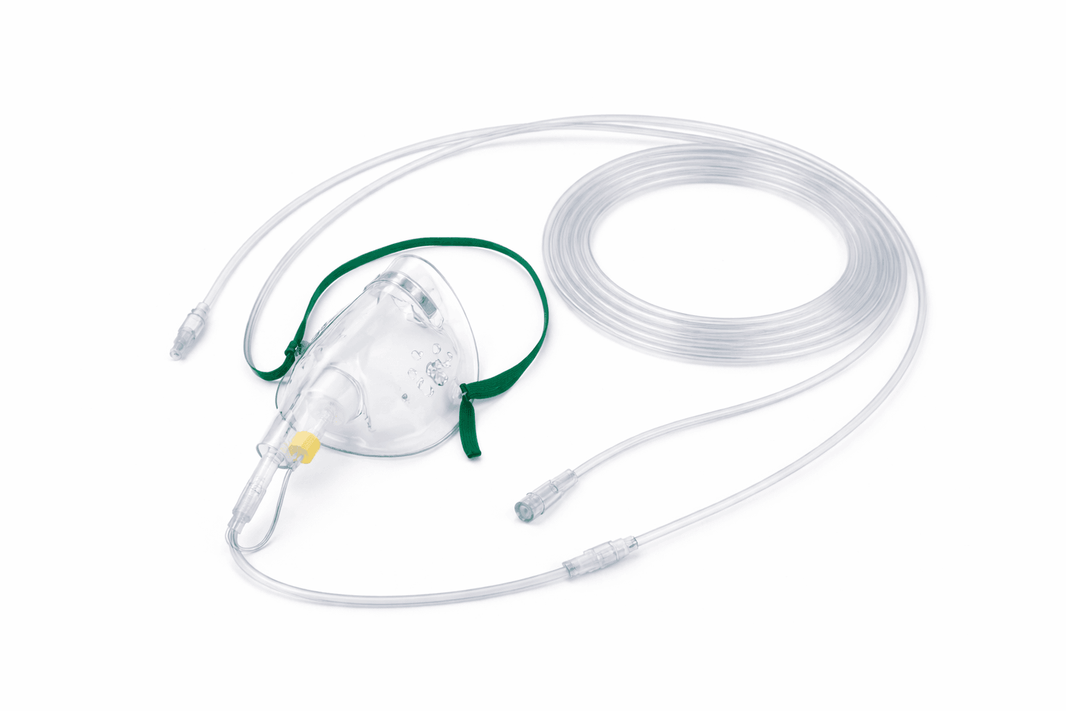 EtCO2 Elongated Masks with CO2 Sampling Line.