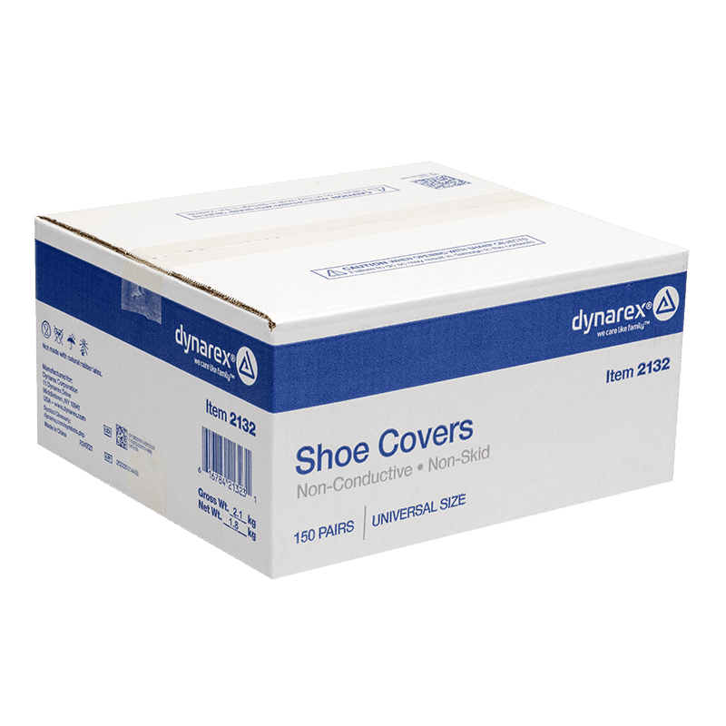 Shoe Covers box front view.