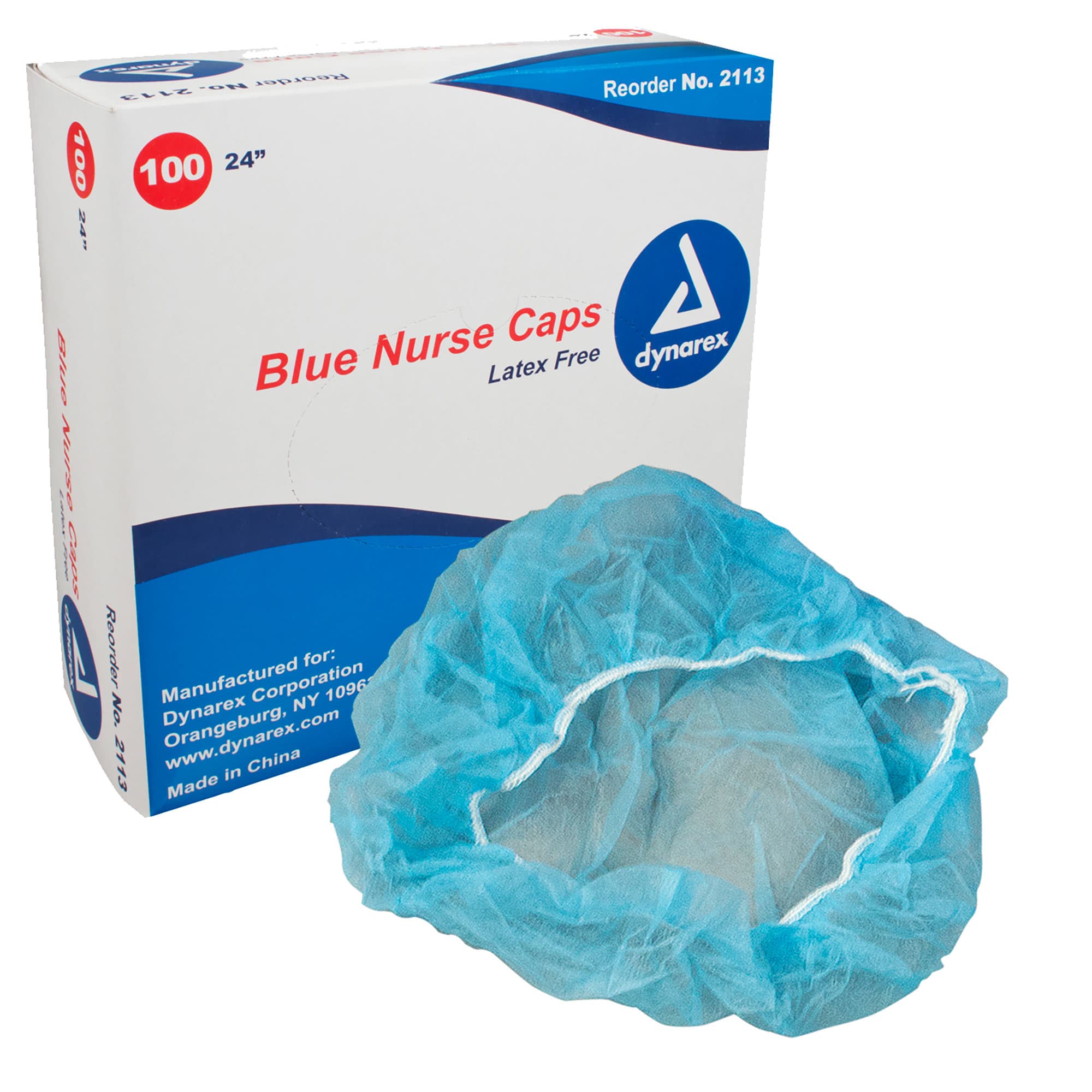 Blue Nurse Cap with box.