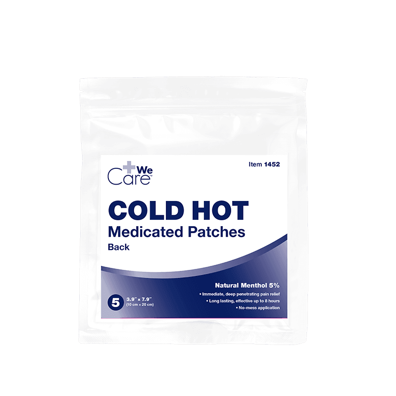 Cold Hot Medicated Back in package front view.