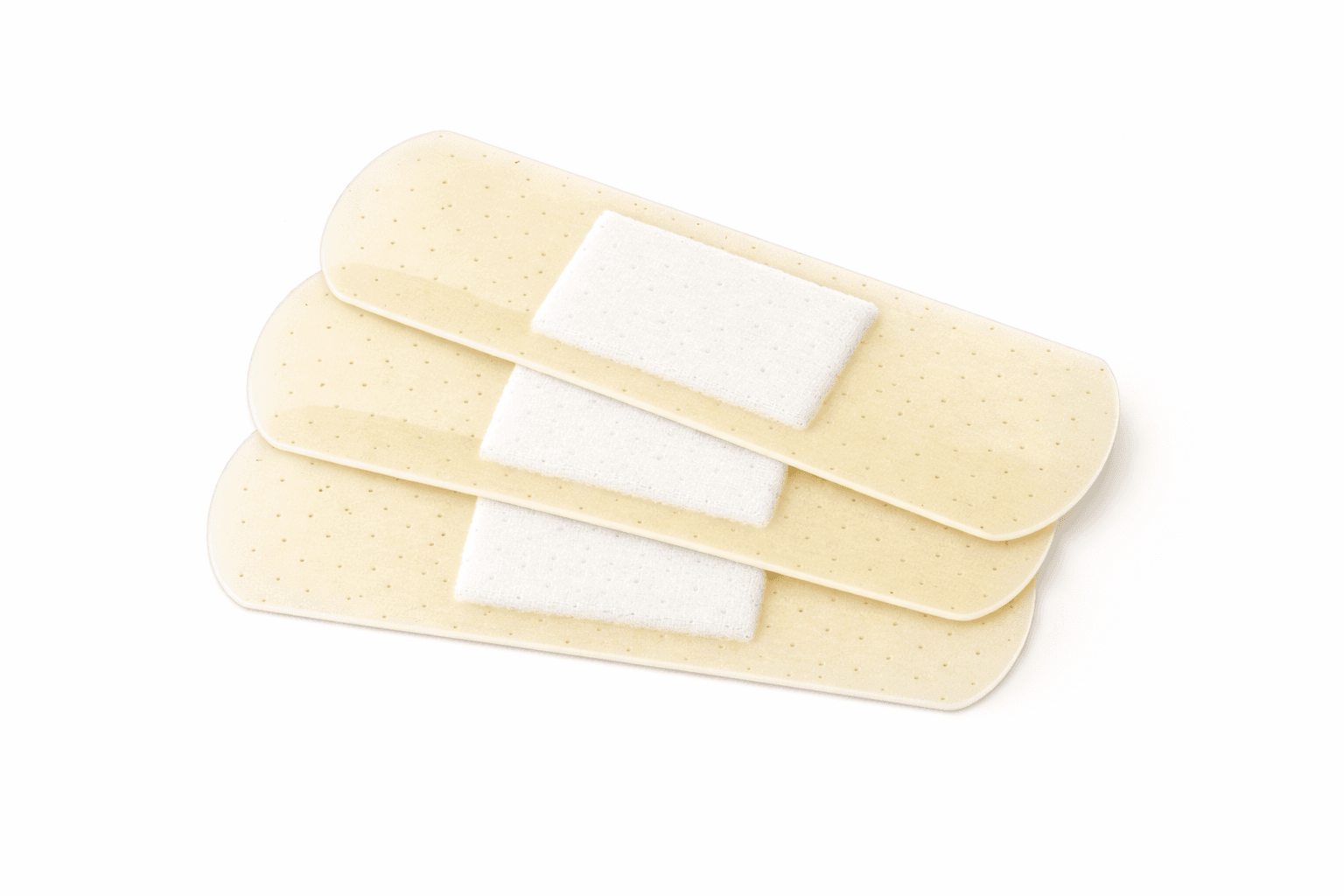 Adhesive Bandage Plastic 1x3" Sheer Sterile back view.