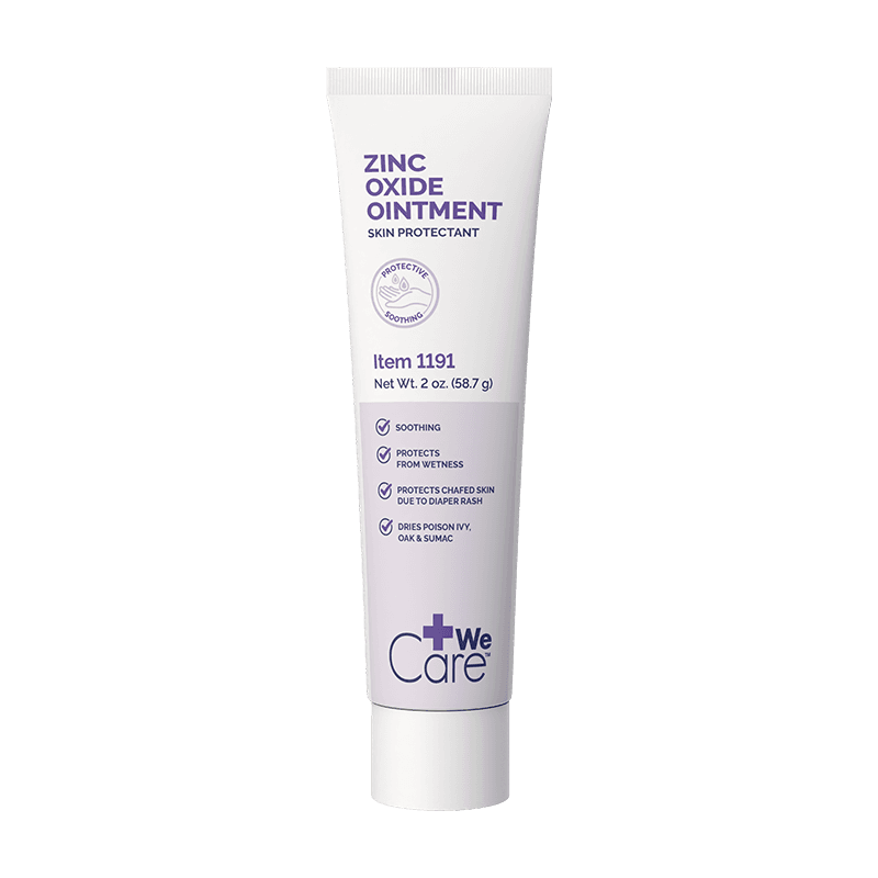 Zinc Oxide Ointment - 2 oz tube front view.
