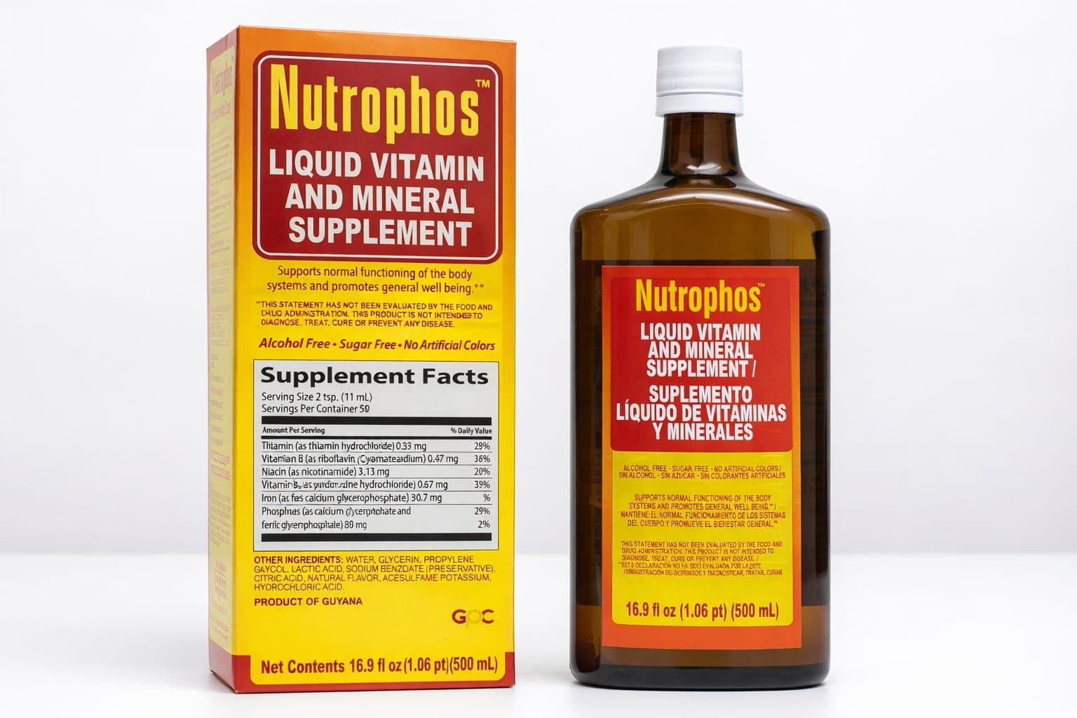 Nutrophos Liquid Vitamin and Mineral Supplement, photo 2