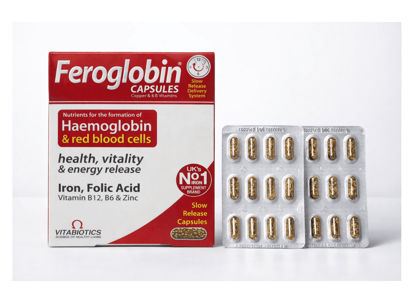 Feroglobin Capsules (Vitabiotics), photo 1