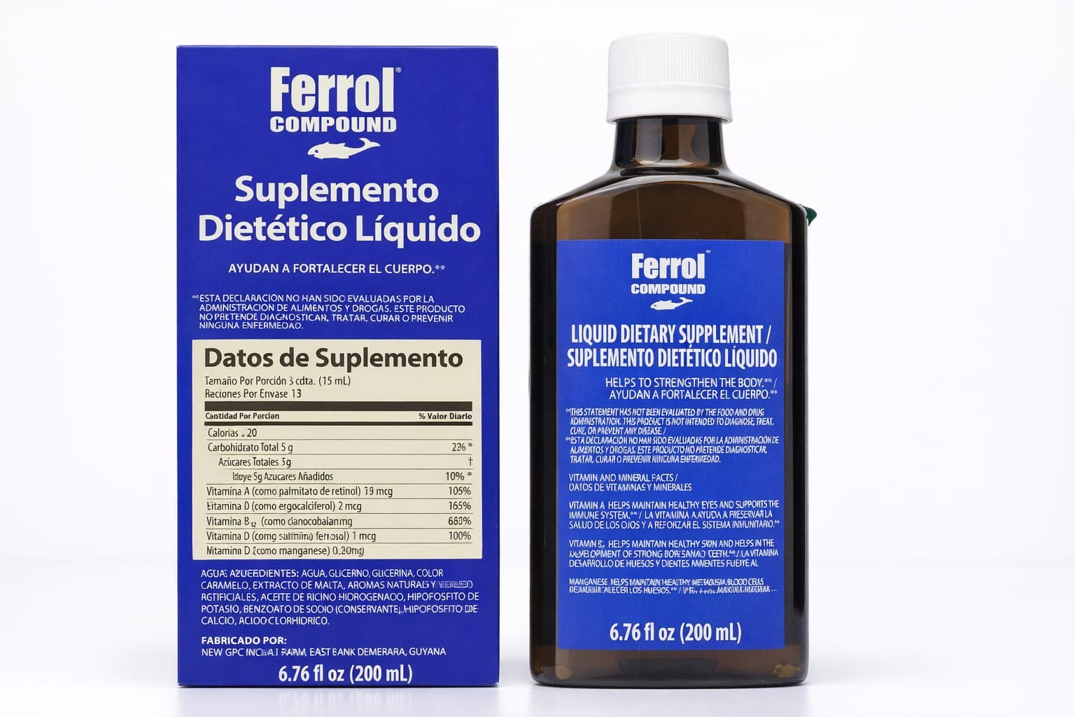 Ferrol Compound Iron Supplement Liquid – Dietary Supplement, photo 2