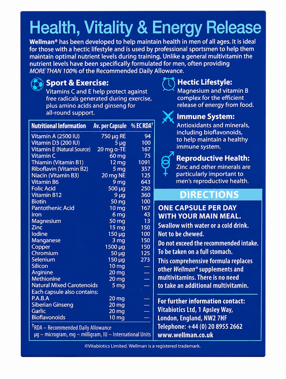 Wellman (Vitabiotics), photo 4