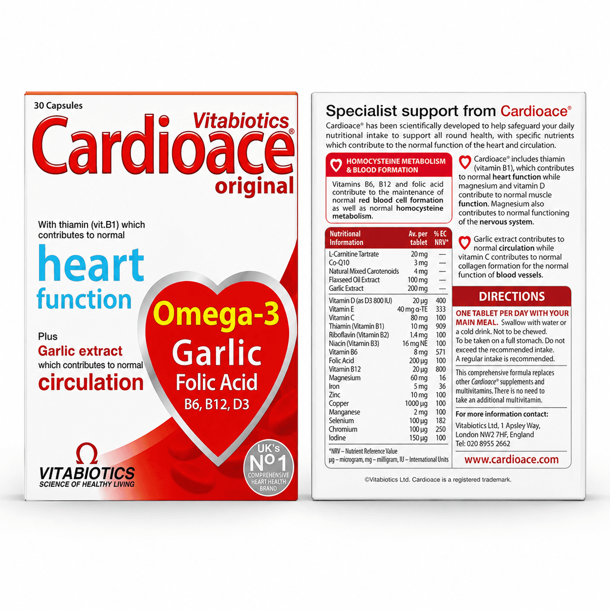 Cardioace (Vitabiotics), photo 4