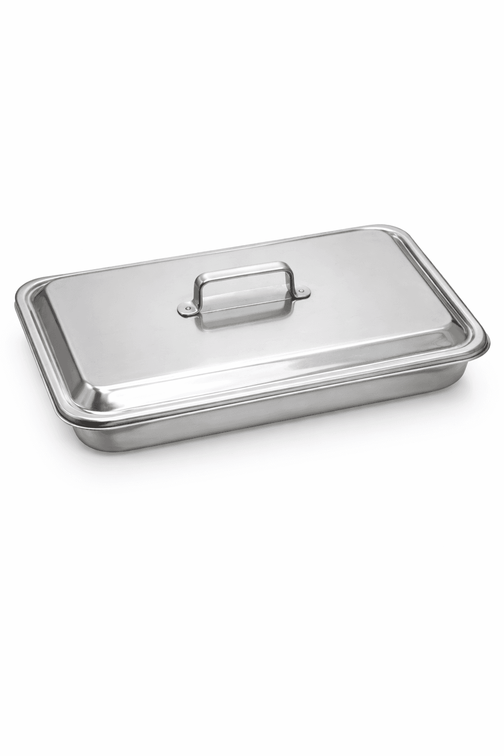 Instrument Tray W/ Flat Cover (Stainless Steel), photo 1