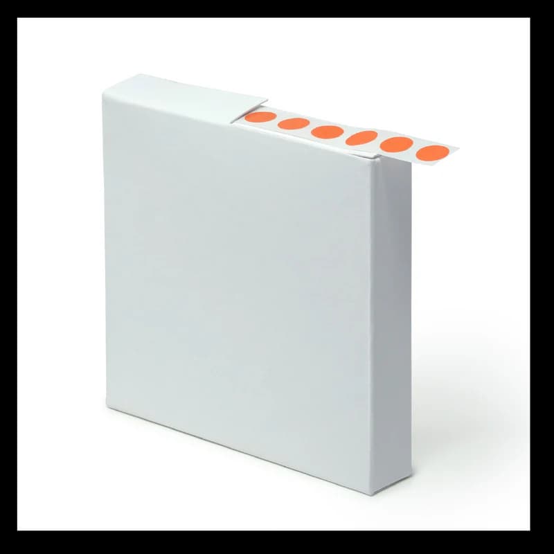 Label Rolls, Cryo, 9.5mm Dots, for 0.5-1.5mL Tubes, photo 3