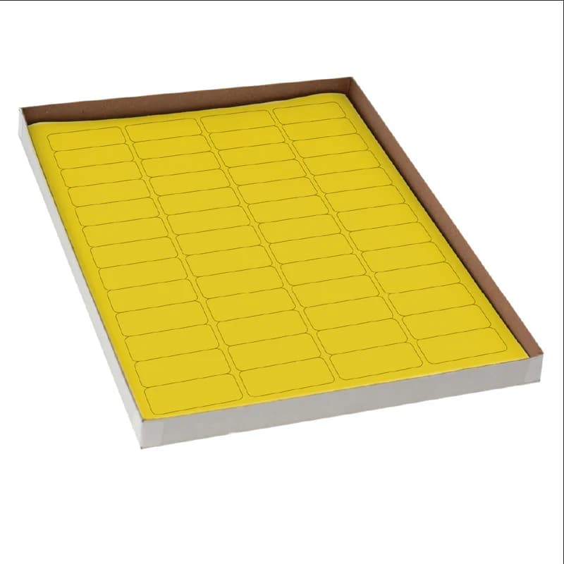 Label Sheets, Cryo, 43x19mm, for Cryovials, photo 2