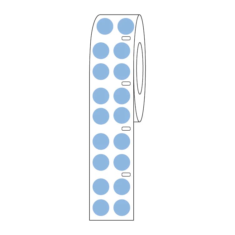 Label Roll, Cryo, Direct Thermal, 13mm Dots, for 2.0mL Tube, photo 2