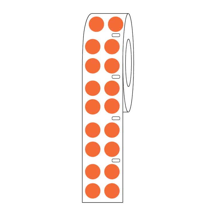 Label Roll, Cryo, Direct Thermal, 13mm Dots, for 2.0mL Tube, photo 3