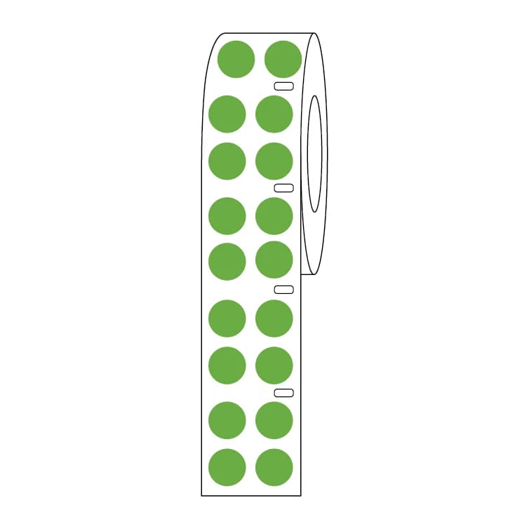 Label Roll, Cryo, Direct Thermal, 13mm Dots, for 2.0mL Tube, photo 4