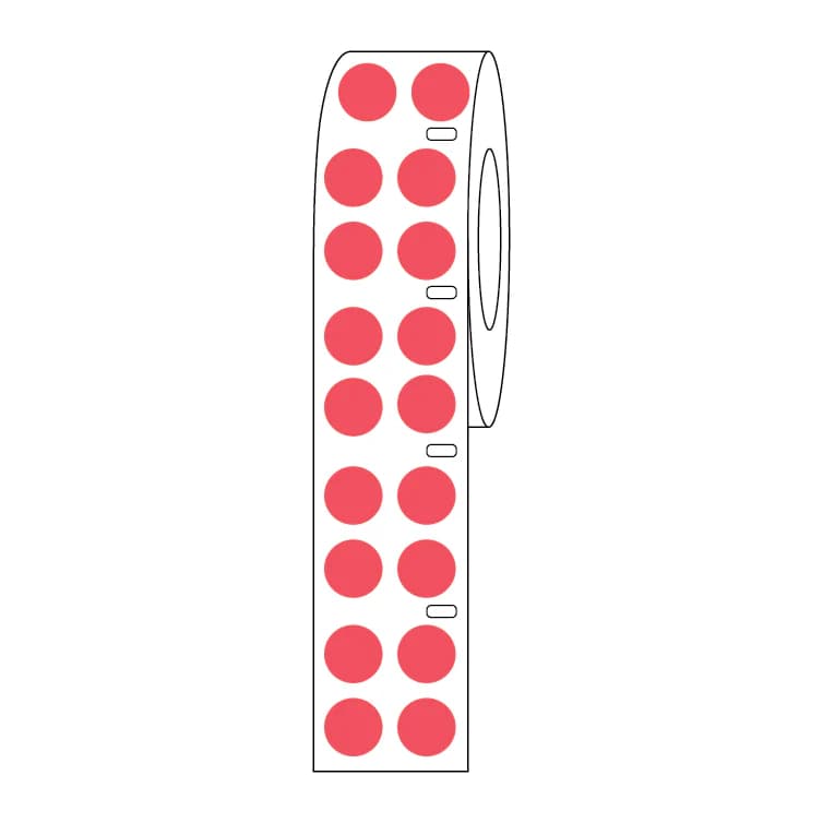 Label Roll, Cryo, Direct Thermal, 13mm Dots, for 2.0mL Tube, photo 6