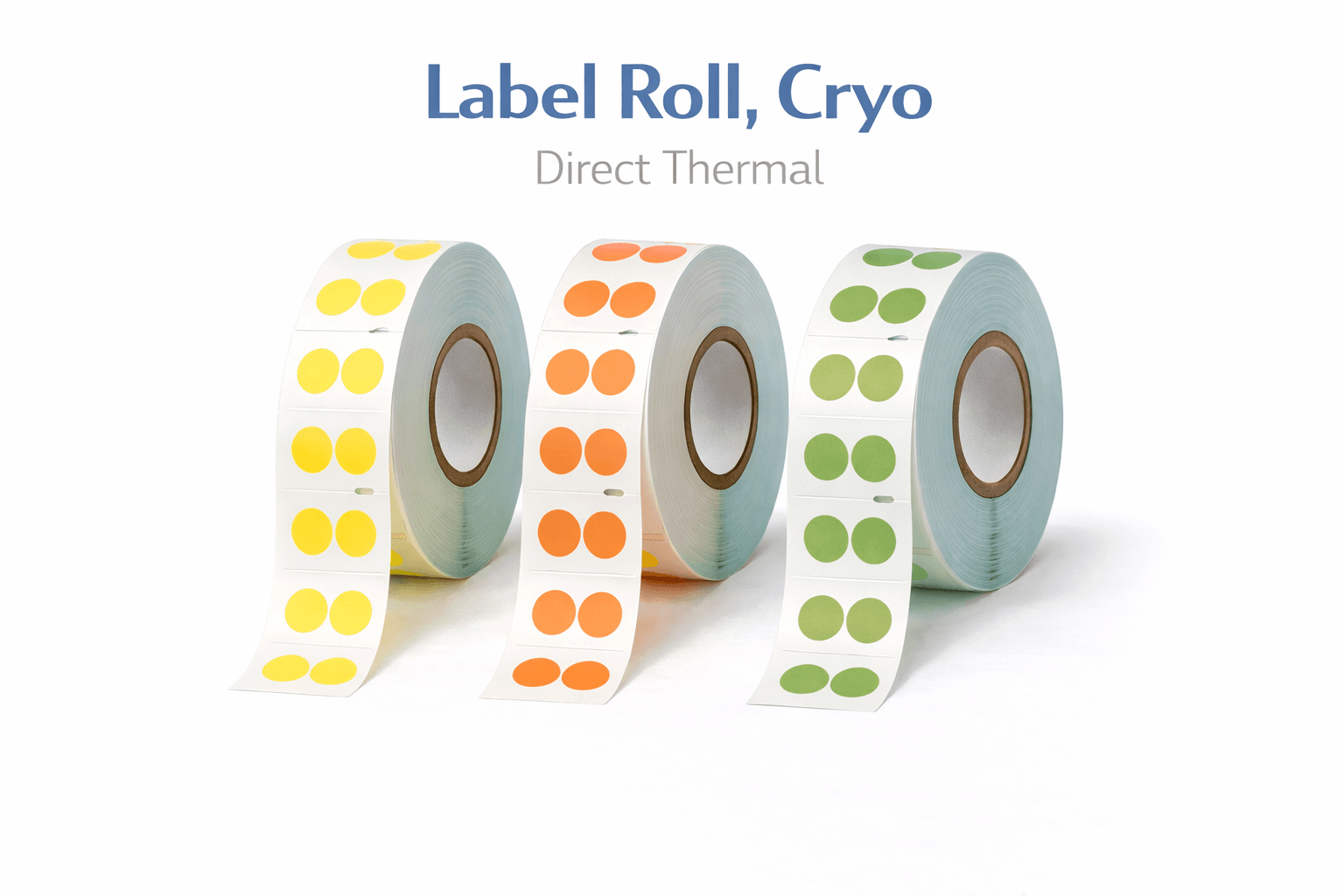 Label Roll, Cryo, Direct Thermal, photo 1