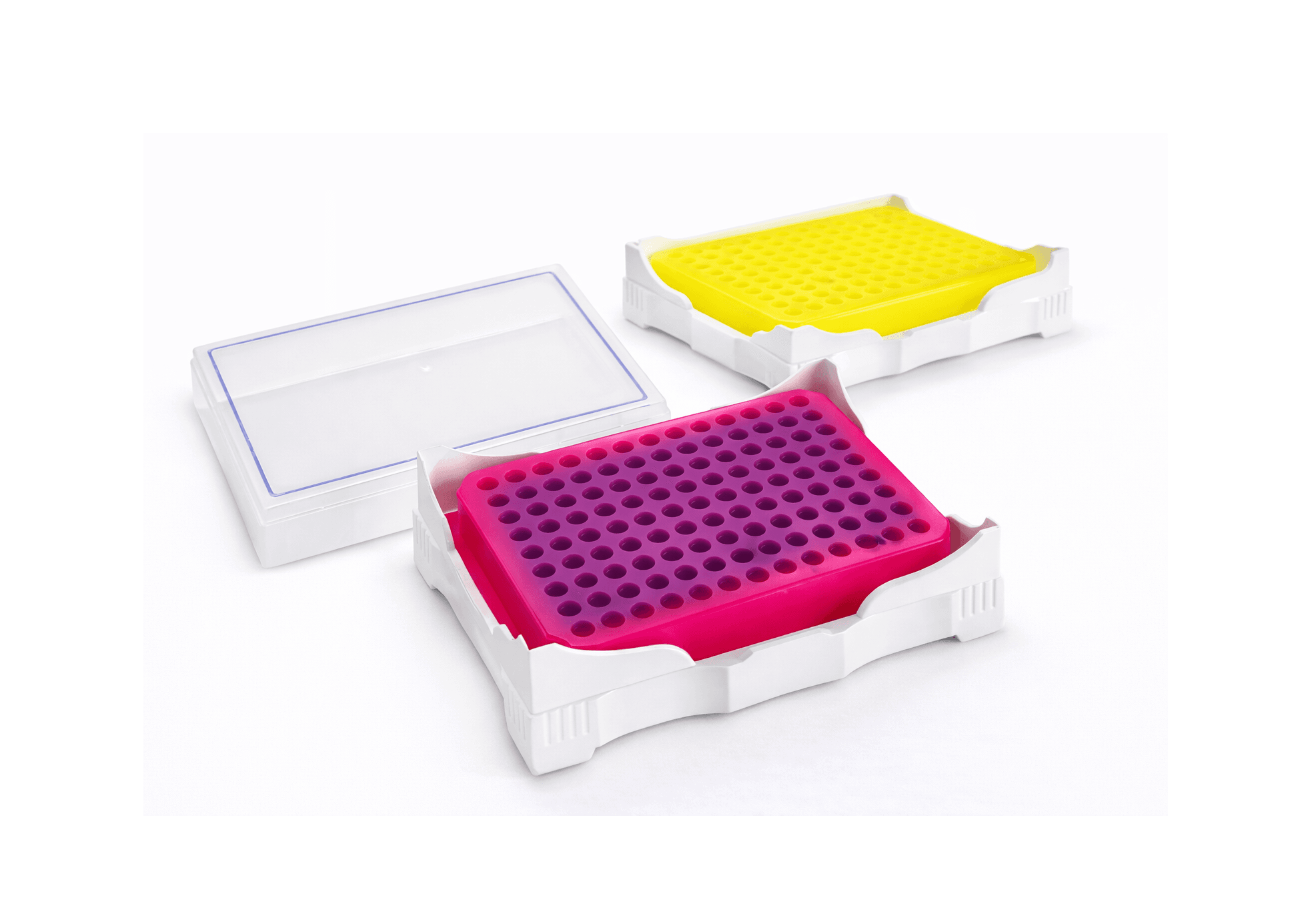 PCR Cold Work Rack, 4°C, 96 well for PCR Plates and Strip, photo 1