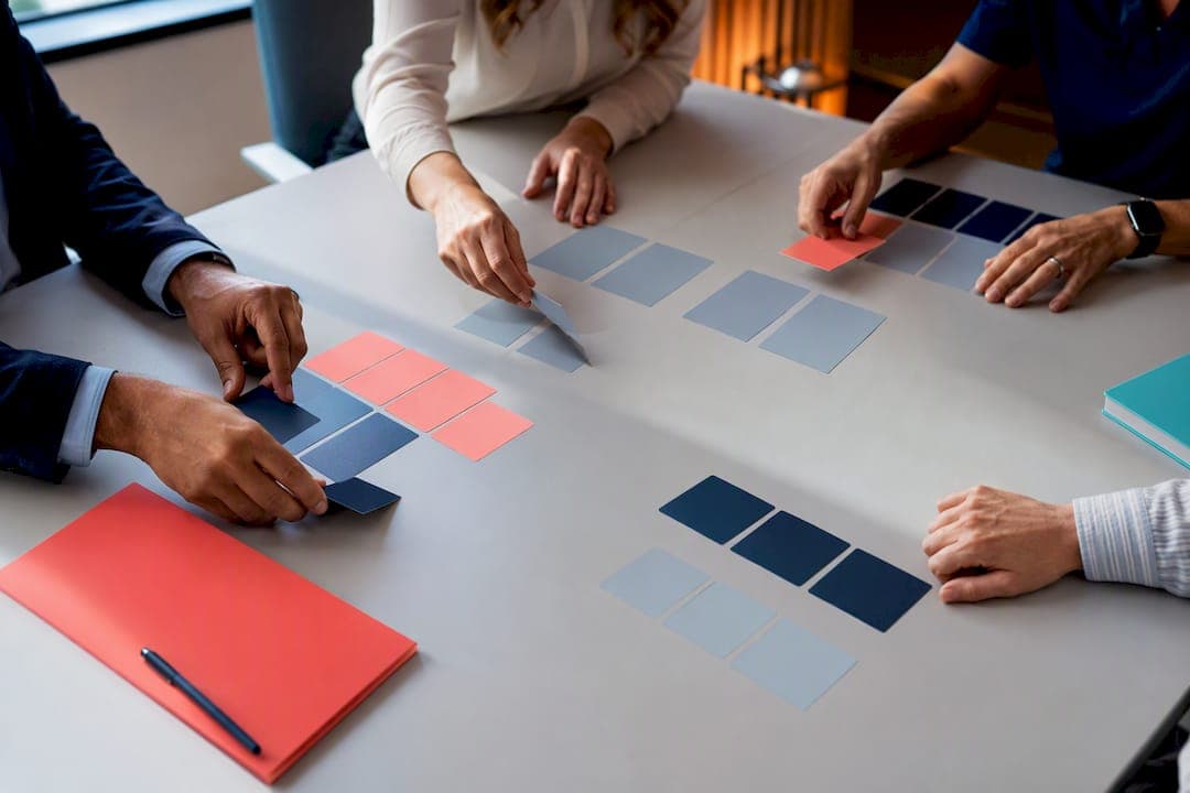 Healthcare team sorting vendor tier cards