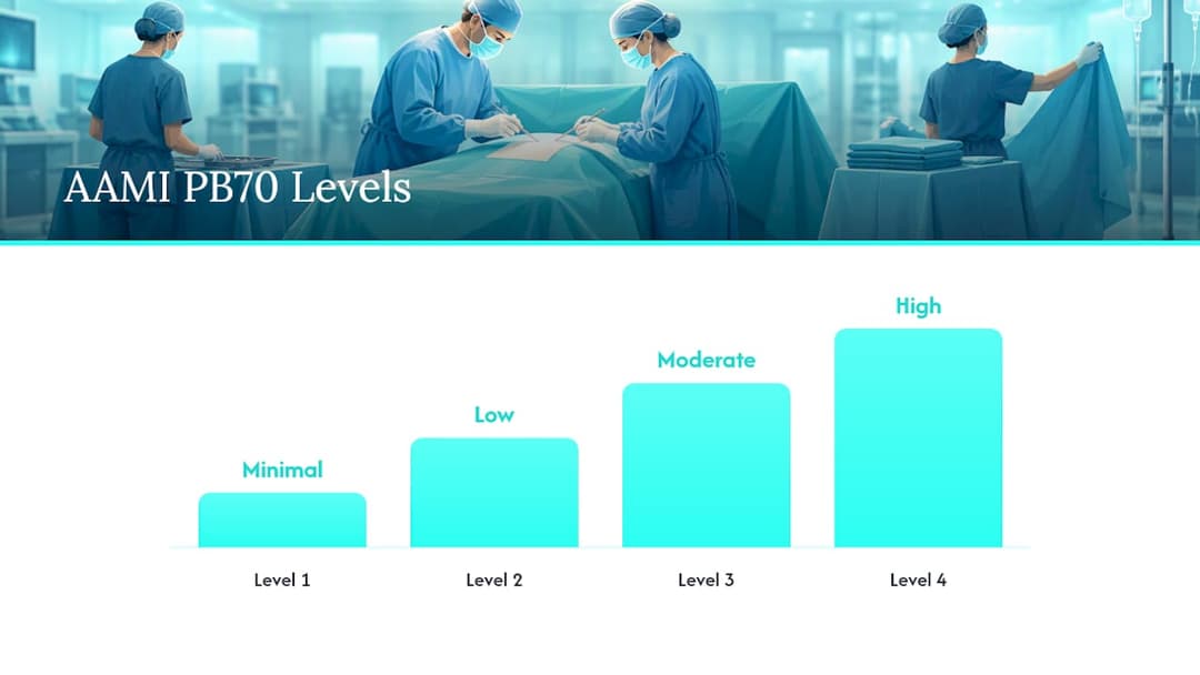 AAMI barrier levels and ASTM test methods