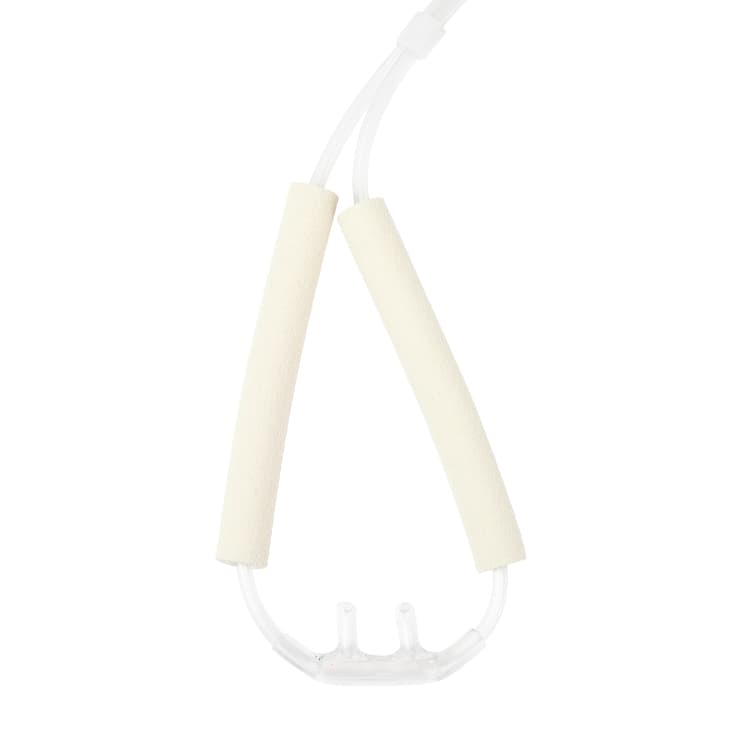 Nasal Oxygen Cannula Cushion Tip with Advantage Ear Foam in standard and pediatric sizes
