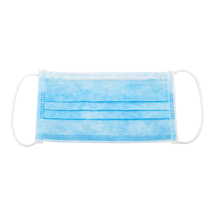 Child face Mask Blue front view.