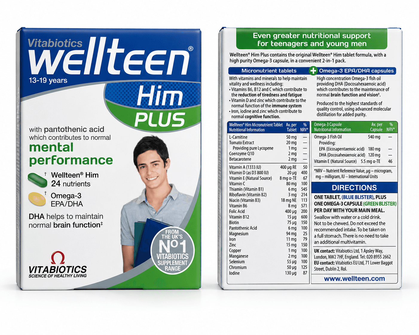 Wellteen Him Plus (Vitabiotics), photo 8