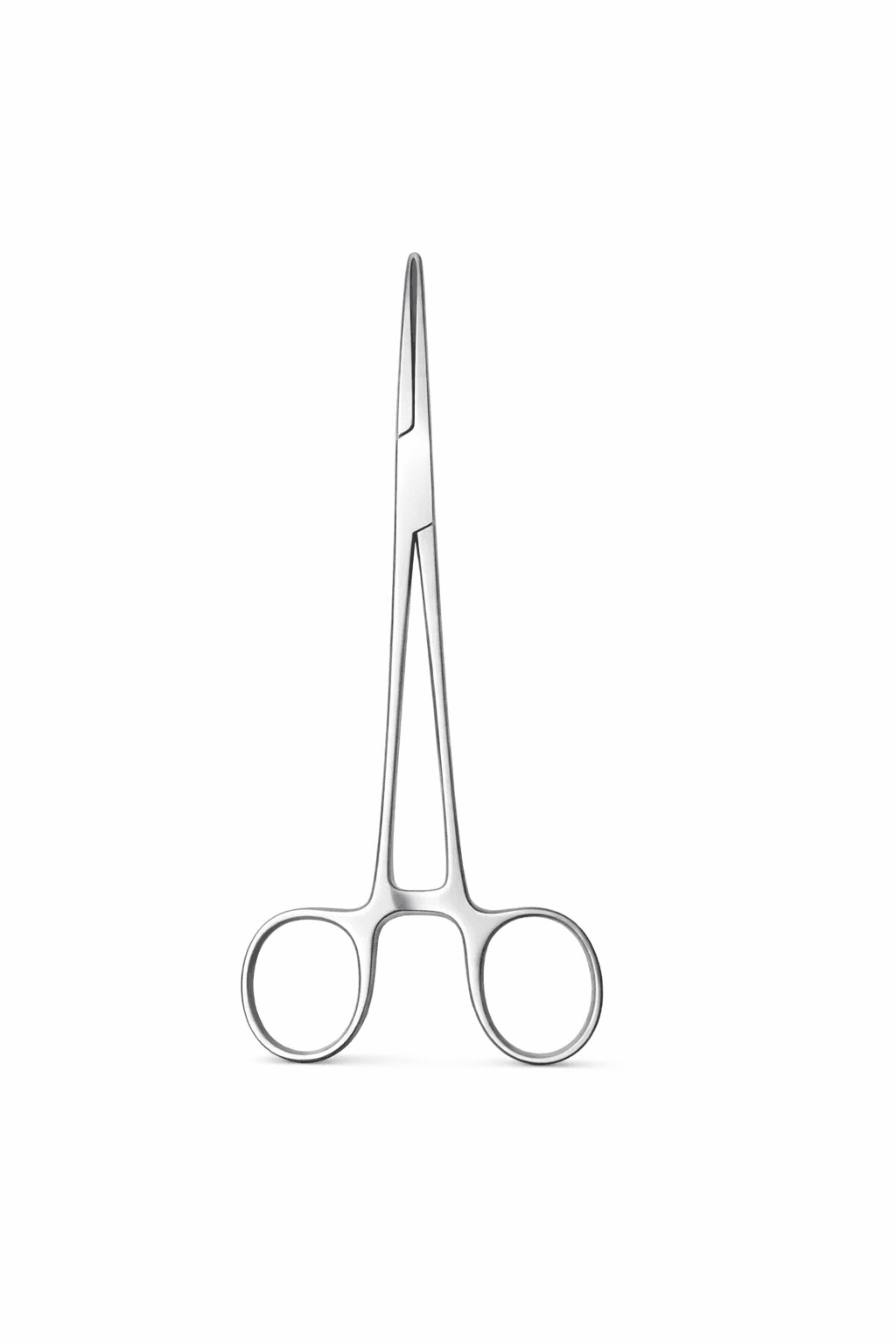 Rankin-Crile Hemostatic Forceps: Serrated Jaw (Curved), photo 1