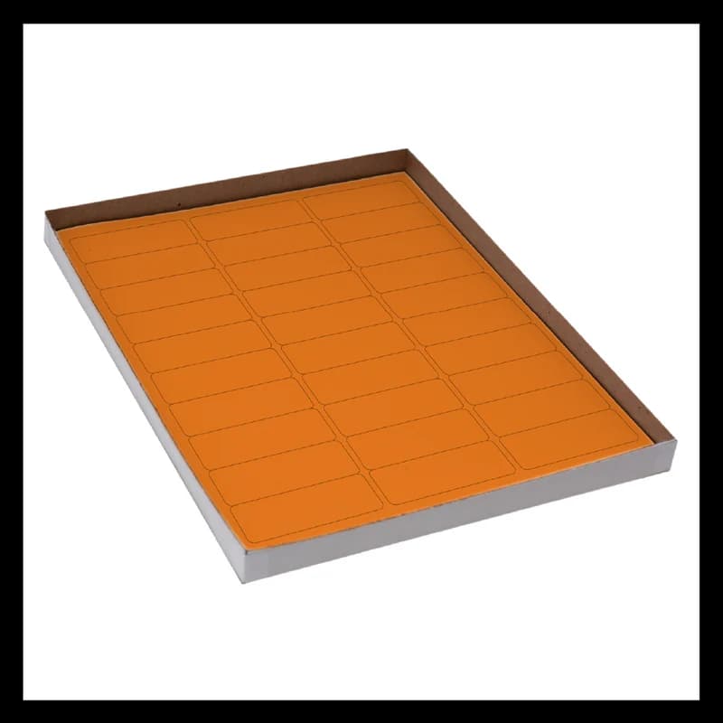 Label Sheets, Cryo, 67x25mm, for Racks and Boxes, photo 2