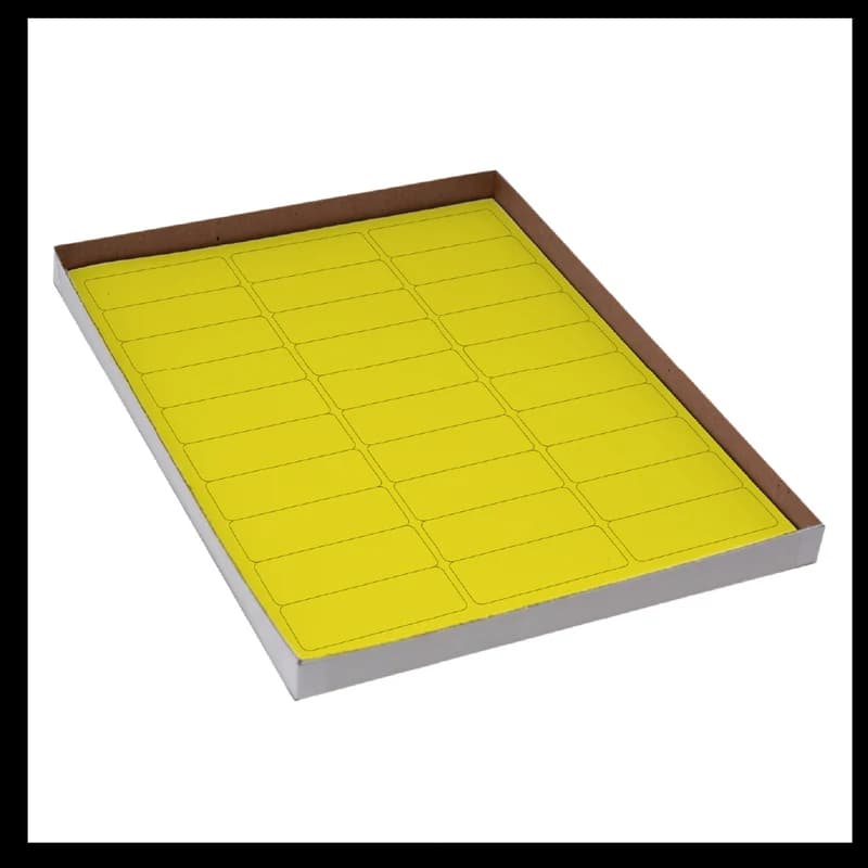 Label Sheets, Cryo, 67x25mm, for Racks and Boxes, photo 3
