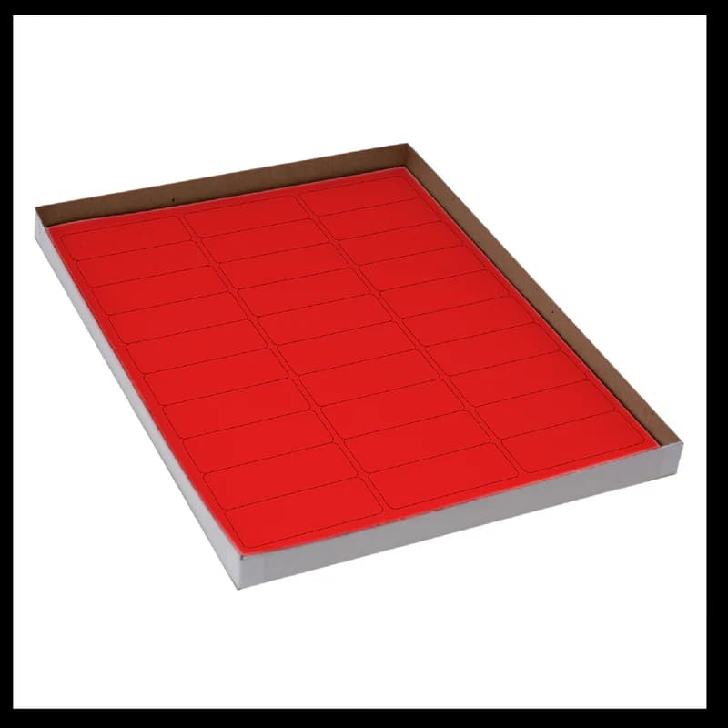 Label Sheets, Cryo, 67x25mm, for Racks and Boxes, photo 4