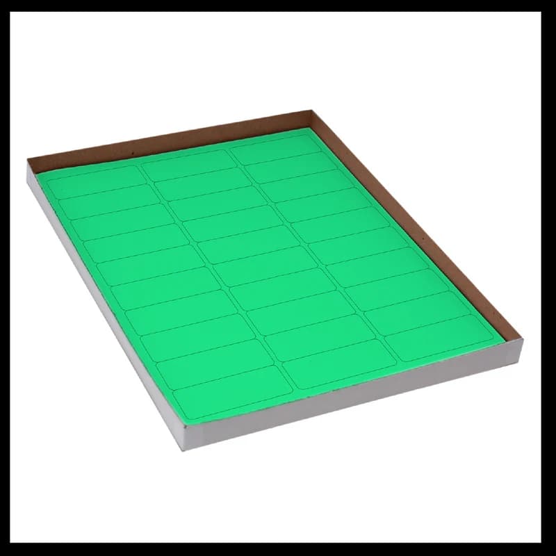 Label Sheets, Cryo, 67x25mm, for Racks and Boxes, photo 5