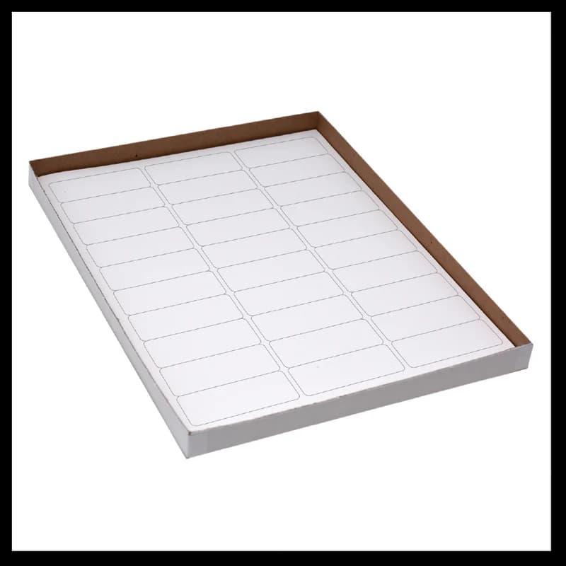 Label Sheets, Cryo, 67x25mm, for Racks and Boxes, photo 6