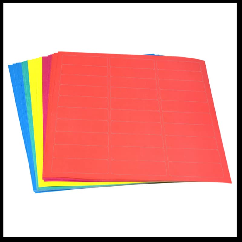 Label Sheets, Cryo, 67x25mm, for Racks and Boxes, photo 8