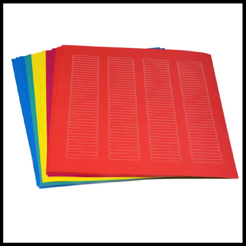 Label Sheets, Cryo, 38x6mm, for Microplates, photo 1