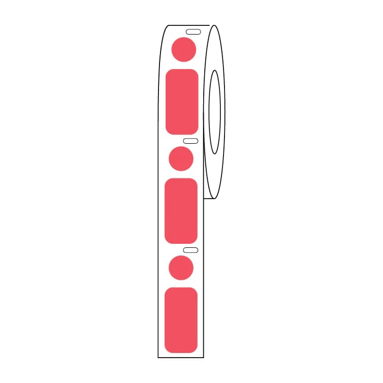 Label/Dot Combo Roll, Cryo, Direct Thermal, photo 4