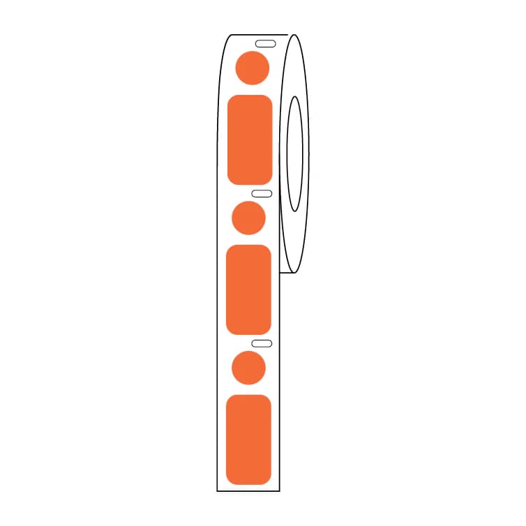 Label/Dot Combo Roll, Cryo, Direct Thermal, photo 5