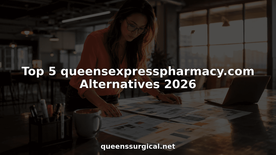 Procurement manager reviewing medical supply catalogs